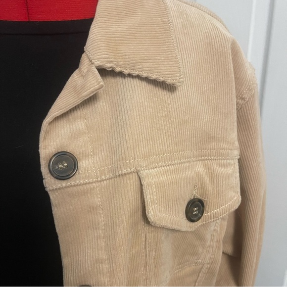 Crop Corduroy Jacket - Picture 3 of 4